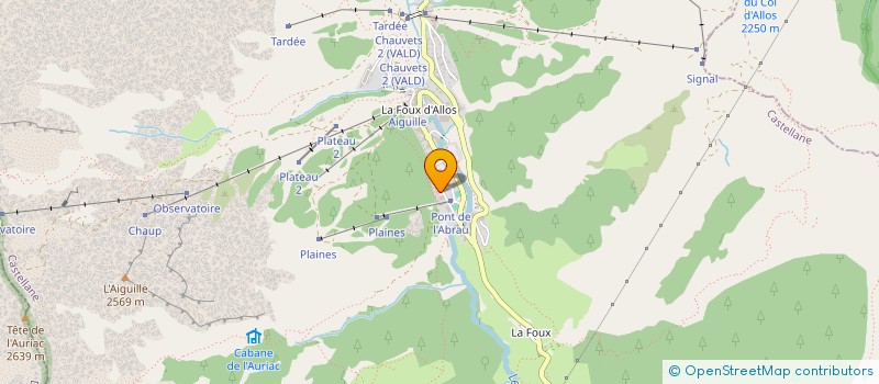 localisation de l'entreprise NOEL&NOEL  ALLOS