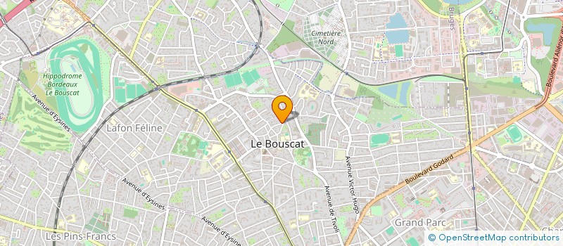 localisation de l'entreprise NOEL PARTICIPATIONS  LE BOUSCAT