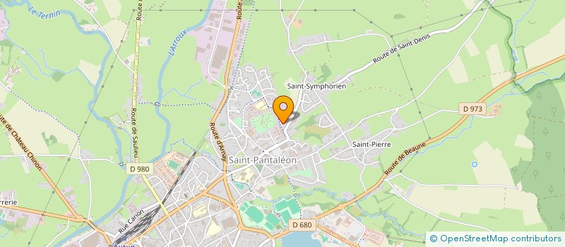 localisation de l'entreprise NOEL POUR TOUS à AUTUN