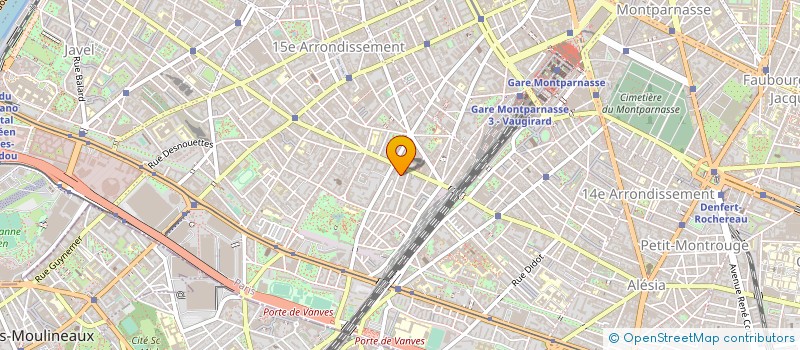 localisation de l'entreprise NOEL REPUSSARD SAS à PARIS