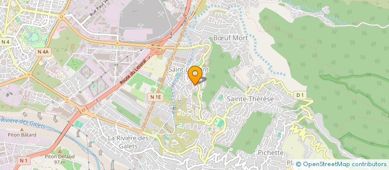 localisation de l'entreprise NOEL TNT  LA POSSESSION