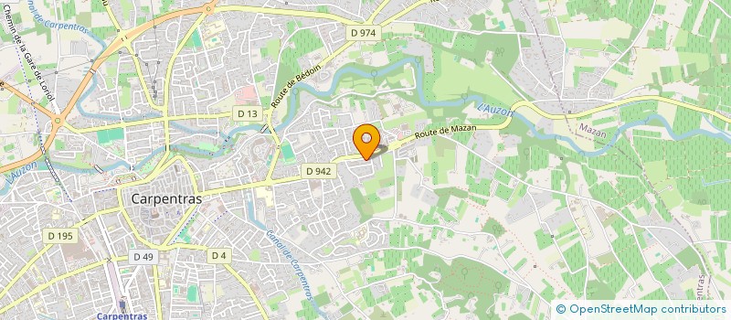 localisation de l'entreprise NOELA DU VENTOUX  CARPENTRAS