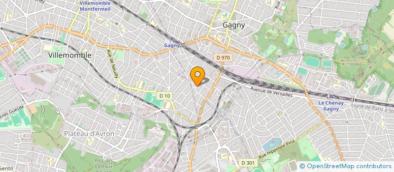 localisation de l'entreprise NOELEM à GAGNY