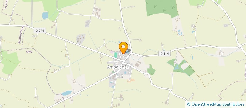 localisation de l'entreprise NOELI  PREE-D'ANJOU