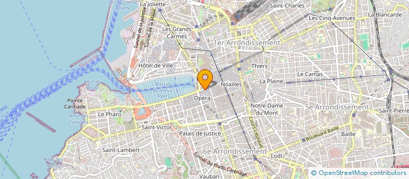 localisation de l'entreprise NOELIA  MARSEILLE