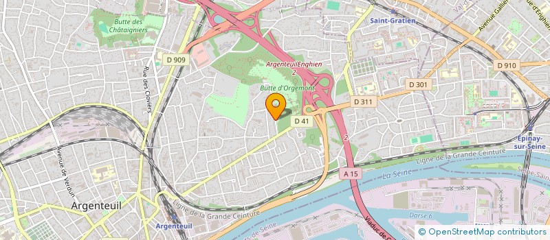 localisation de l'entreprise NOELIE 65  SANNOIS