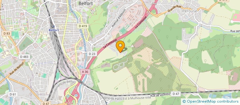 localisation de l'entreprise NOELIE à BELFORT
