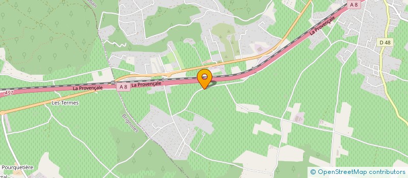 localisation de l'entreprise NOELINE  VIDAUBAN