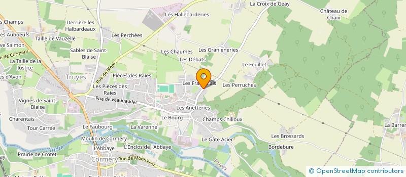 localisation de l'entreprise NOELINE à SAINT-BREVIN-LES-PINS