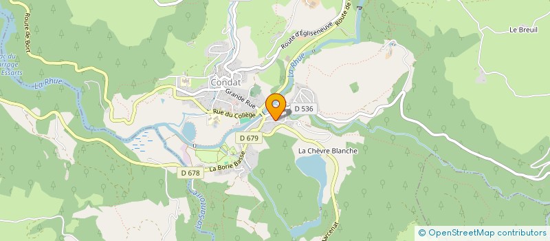 localisation de l'entreprise NOELINE à CONDAT