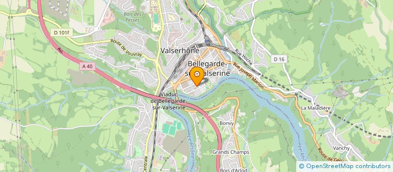 localisation de l'entreprise NOELLA ET GABINO à VALSERHONE