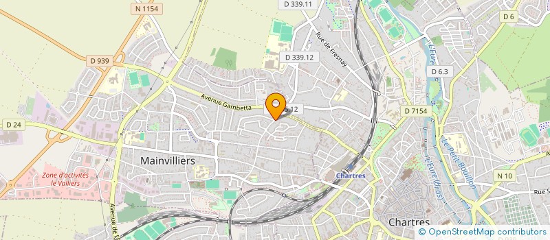 localisation de l'entreprise NOELLA360 à GASVILLE-OISEME