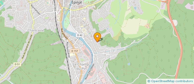 localisation de l'entreprise NOELLE 2 à EPINAL