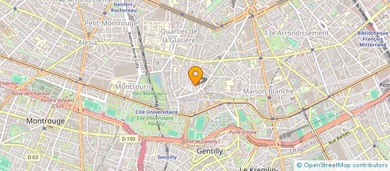 localisation de l'entreprise NOELLE JANET CHRISTIAN DEMONCHY  PARIS