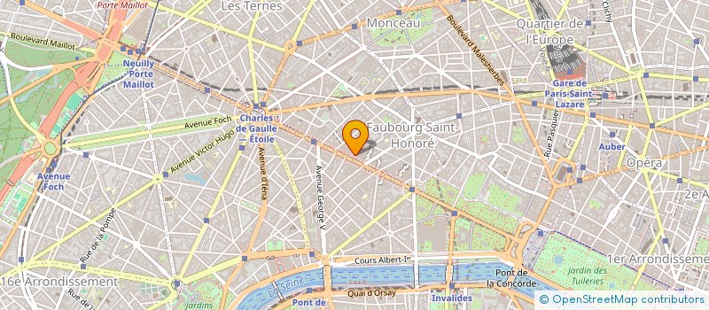 localisation de l'entreprise NOELLE THOMAS ET FILS à PARIS