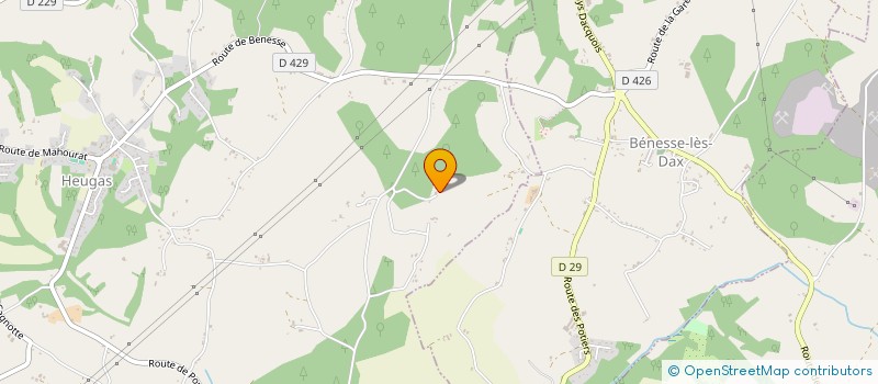 localisation de l'entreprise NOELYS  HEUGAS