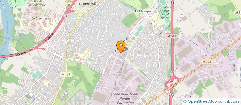 localisation de l'entreprise NOEM DEVELOPPEMENT à CARQUEFOU
