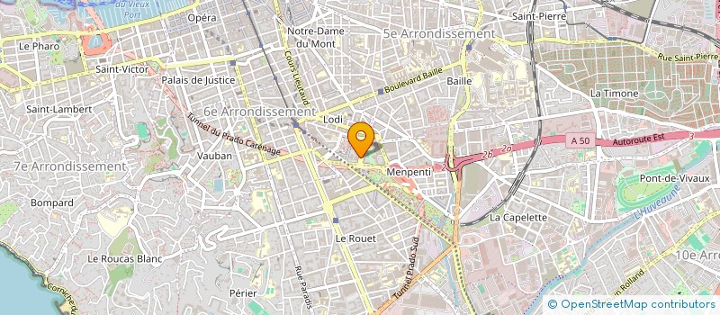 localisation de l'entreprise NOEMA à MARSEILLE
