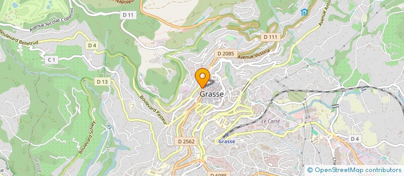 localisation de l'entreprise NOEMA  GRASSE