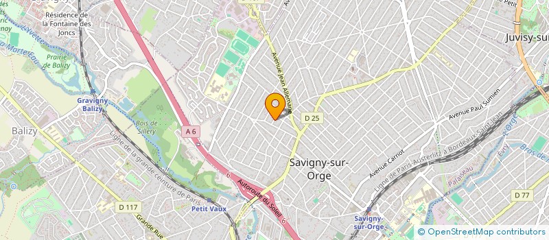 localisation de l'entreprise NOEMAT  SAVIGNY-SUR-ORGE