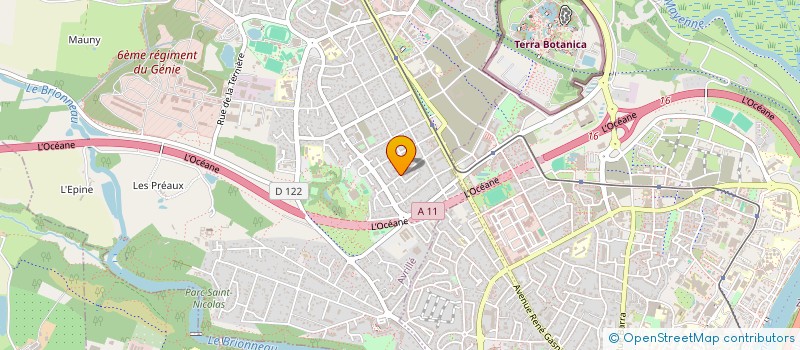 localisation de l'entreprise NOEMATIC à AVRILLE