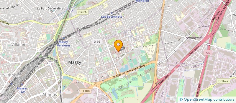localisation de l'entreprise NOEMI à MASSY