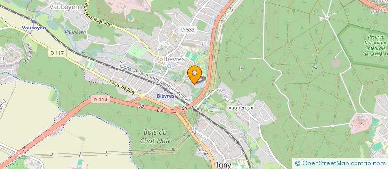 localisation de l'entreprise NOEMIE à BIEVRES