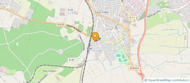 localisation de l'entreprise NOEMIE à ELNE