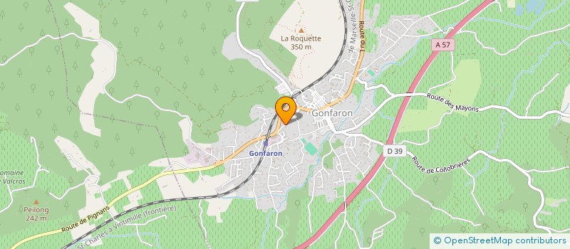 localisation de l'entreprise NOEMIE AVENIR à GONFARON