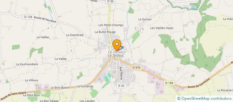 localisation de l'entreprise NOEMIE COIFF'  LE TEILLEUL