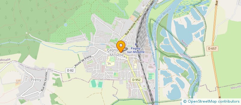 localisation de l'entreprise NOEMIE COIFFURE  PAGNY-SUR-MOSELLE