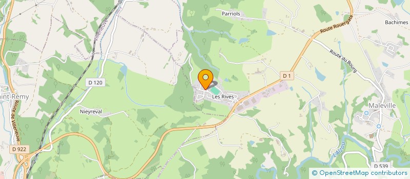 localisation de l'entreprise NOEMIE FAMILY  MALEVILLE