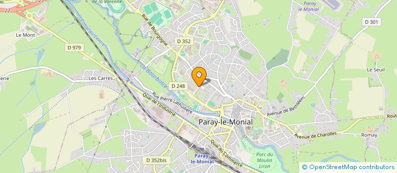 localisation de l'entreprise NOEMIE GOURDIN IMMOBILIER à PARAY-LE-MONIAL