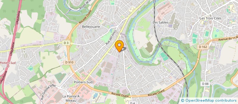 localisation de l'entreprise NOEMILOU  POITIERS