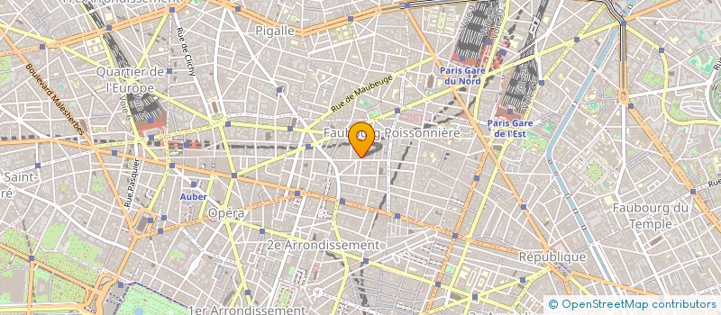 localisation de l'entreprise NOEMIS à PARIS