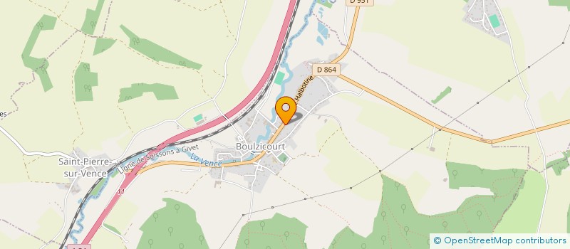 localisation de l'entreprise NOEMMA  BOULZICOURT