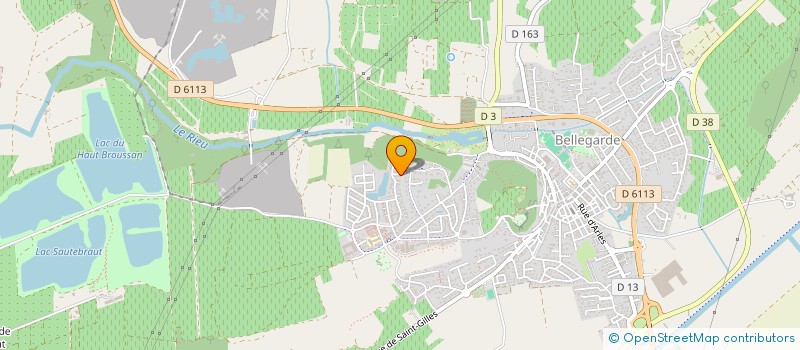 localisation de l'entreprise NOEMMALEXIS  BELLEGARDE