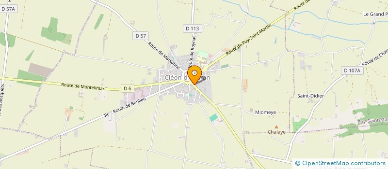 localisation de l'entreprise NOEMSA  CLEON-D'ANDRAN