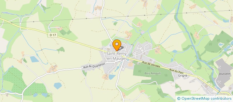 localisation de l'entreprise NOEMYLAN à MONTREVAULT-SUR-EVRE