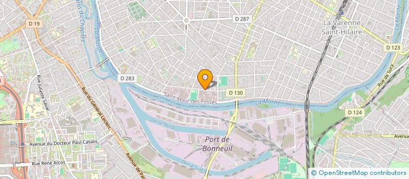 localisation de l'entreprise NOEND  SAINT-MAUR-DES-FOSSES