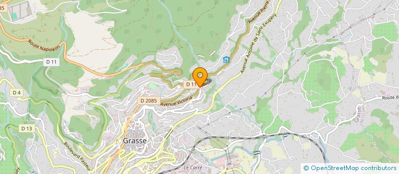 localisation de l'entreprise NOEPADE  GRASSE