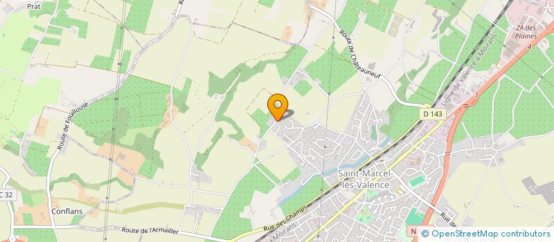 localisation de l'entreprise NOER FLOCH  SAINT-MARCEL-LES-VALENCE