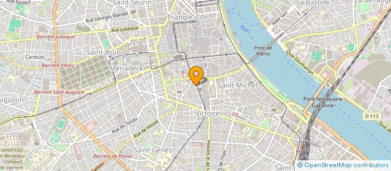 localisation de l'entreprise NOERGIE à BORDEAUX