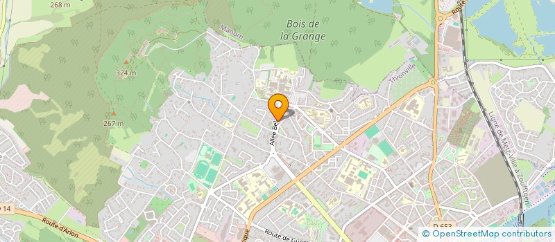localisation de l'entreprise NOERS à THIONVILLE