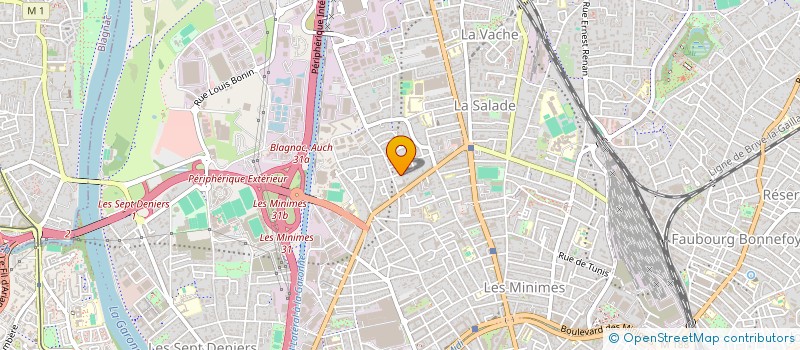 localisation de l'entreprise NOESIS ADAPTATION à TOULOUSE