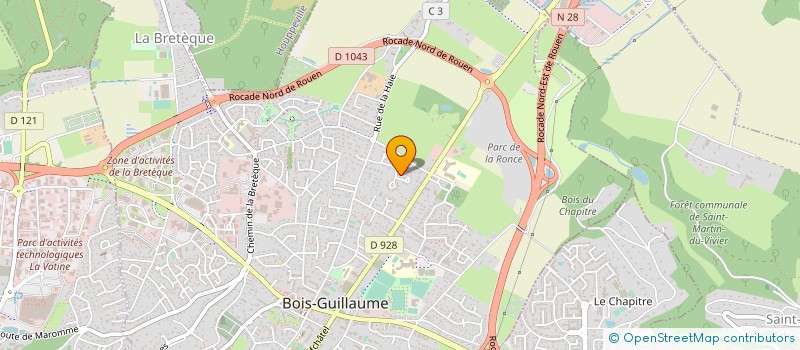 localisation de l'entreprise NOESIS CONSEIL à BOIS-GUILLAUME