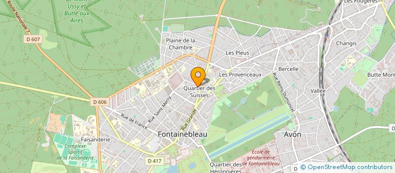 localisation de l'entreprise NOESIS CULTURE à FONTAINEBLEAU