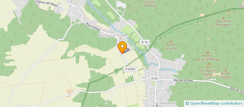 localisation de l'entreprise NOESIS STUDIO  NOISY-SUR-ECOLE