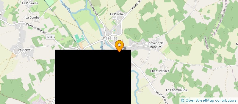 localisation de l'entreprise NOETEC à CHAZELLES