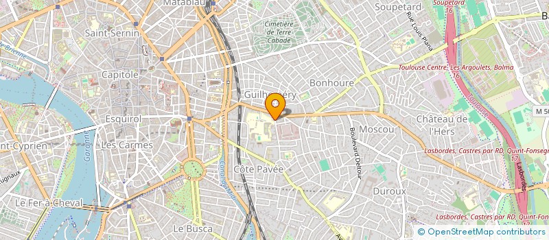 localisation de l'entreprise NOETEL à TOULOUSE